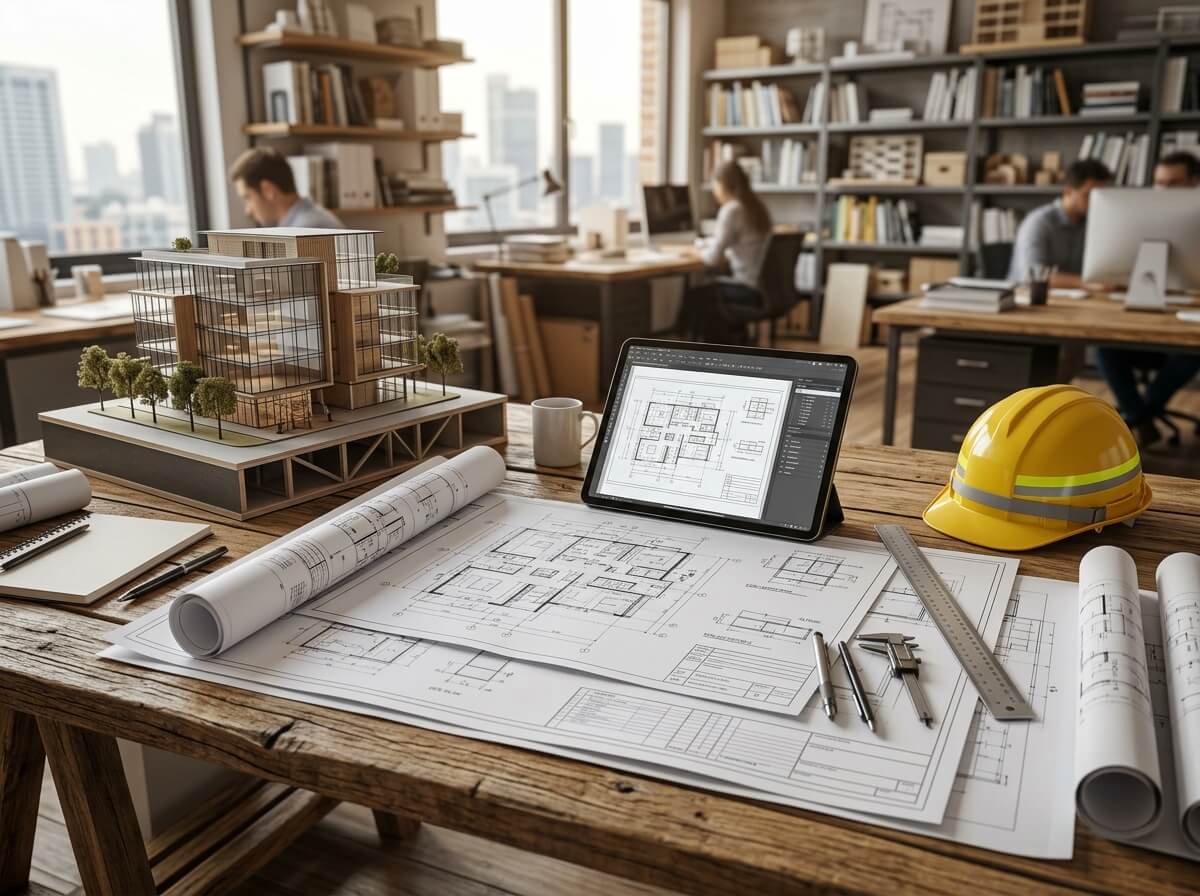 Architectural Blueprint and Structural Engineering Planning — Sri Eesha Builders